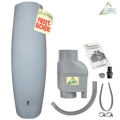 Regentonne S�ule 700l granit grau