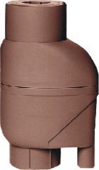 Fallrohrfilter T33 Kupfer-Braun