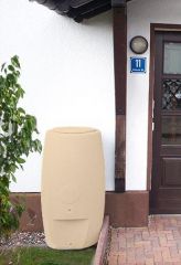 Regentonne S�ule 250l elfenbein