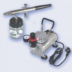 Profi- AirBrush Kompressor COMPACT I - Set