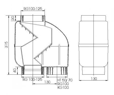 Filter Z 100 Zink-Grau