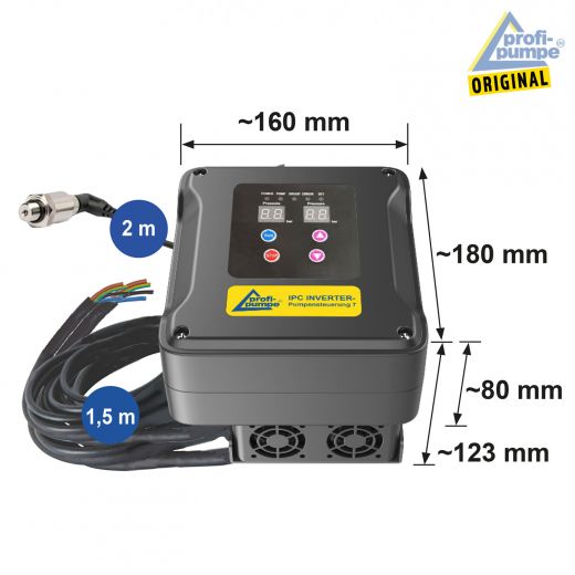IPC INVERTER-Pumpensteuerung 7 - 2,2KW 3*400V/3*400V, verkabelt