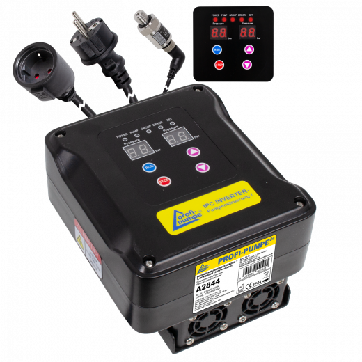 INVERTER-Pumpensteuerung 7- 
1,1 KW 230V/1*230V, verkabelt