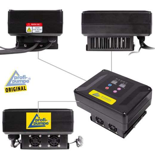 IPC INVERTER-Pumpensteuerung 7 - 2,2KW 3*400V/3*400V, verkabelt