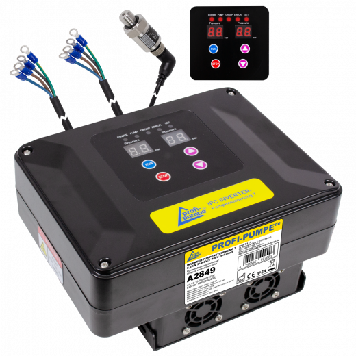 INVERTER-Pumpensteuerung 7-
2,2 KW 3*400V/3*400V, verkabelt
