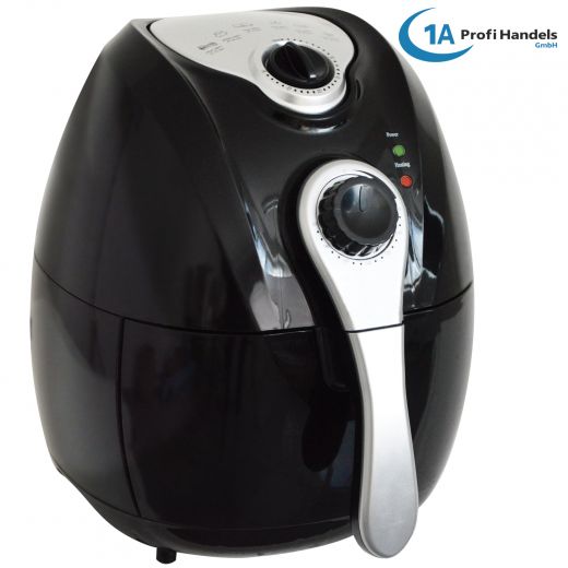 Heißluft-Multifritteuse ECO AIR-PROFI 1350W, schwarz