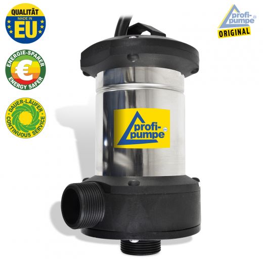 Pumpe Regen-Star MINI 400 mit Anschluss f. Schwimmende Entnahme/Vorfilter, 370W, 19m Kabel 