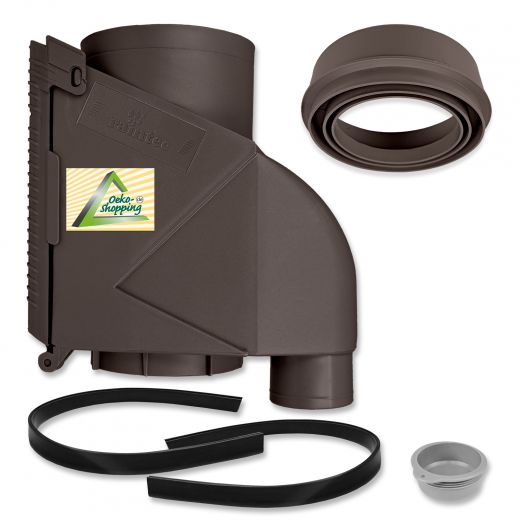 Fallrohrfilter raintec T50 Kupfer-Braun