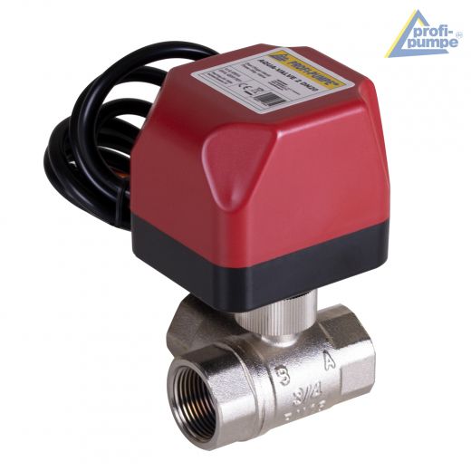 Drei-Wege-Ventil Zonenventil, Anschlüsse  	
3/4 Zoll IG beidseitig AQUA-VALVE 2