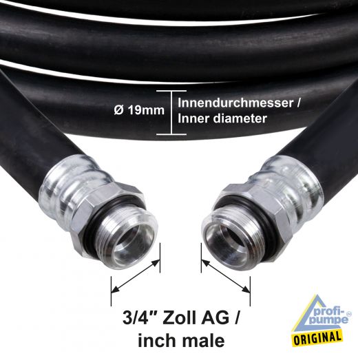 Gummi-Schlauch mit vormontierten Schlauchtüllen, Diesel Schlauch, Dieselschlauch