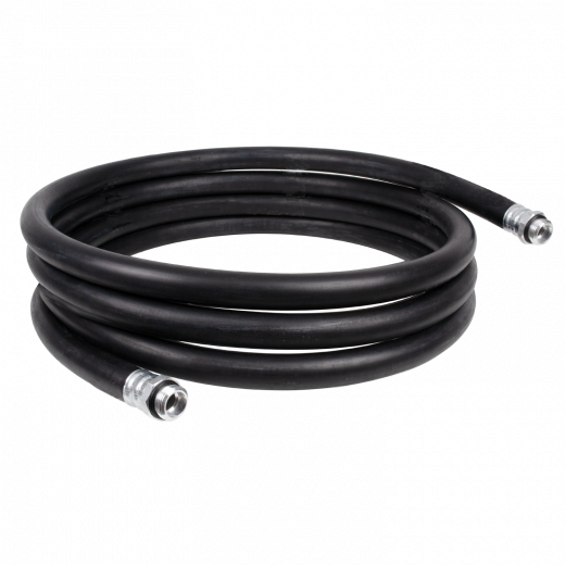 Diesel Gummi-Schlauch-Set 1.2 Innendurchmesser 19mm mit ¾-AG-Schlauchtüllen, schwarz, 5m