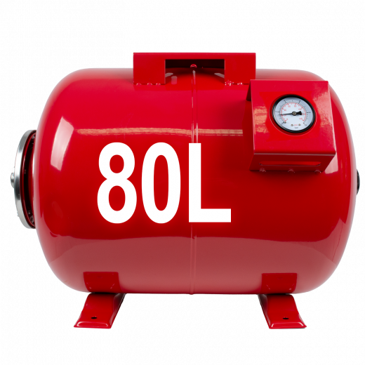 Drucktank Ausdehnungsgefäß Druckkessel  80L, Kohlenstoffstahl