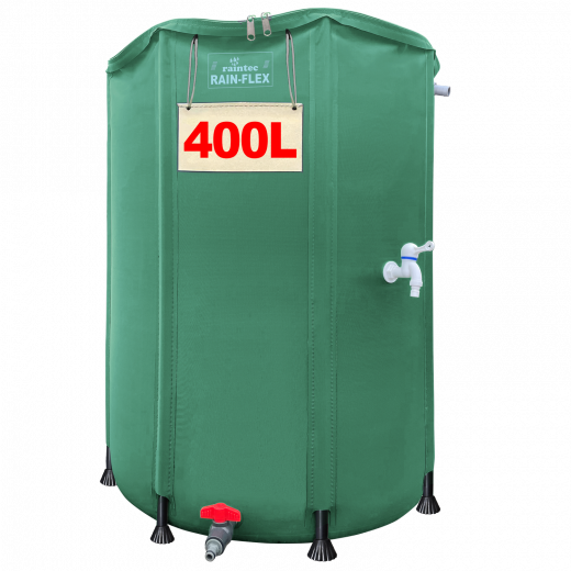Faltbare Regentonne 400L RAIN-FLEX 400, Grün