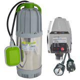 Tauchpumpe REGEN-STAR SUPER 800-3 Saugschlitzen, mit Schwimmerschalter, 10m Kabel mit BRIO® Tauchpumpe REGEN-STAR SUPER 800-3 Saugschlitzen, mit Schwimmerschalter, 10m Kabel mit BRIO®