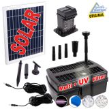 Teichpumpen-Set Solar Aqua-Vital 12-UV-C Teichpumpen-Set Solar Aqua-Vital 12-UV-C