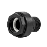 Kunststoff-Verschraubung QUICK RELEASE 1 AG x 1 1/4 IG