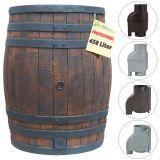 Regentonne Eichenfass 450L zzgl. Fallrohrfilter T33 / T50 - Auswahl Regentonne Eichenfass 450L zzgl. Fallrohrfilter T33 / T50 - Auswahl