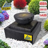 Gartenbrunnen & Wasserspiel SONNEN-SCHALE mit LED-Licht Gartenbrunnen & Wasserspiel SONNEN-SCHALE mit LED-Licht