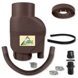 Fallrohrfilter raintec T33 Kupfer-Braun