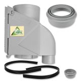 Fallrohrfilter raintec T50 Zink-Grau Fallrohrfilter raintec T50 Zink-Grau