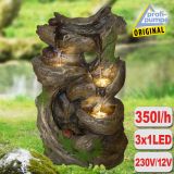 230V - Gartenbrunnen MÄRCHENWALD mit LED-Licht 230V - Gartenbrunnen MÄRCHENWALD mit LED-Licht
