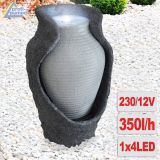 230V - Garten- und Zimmerbrunnen AMPHORE VENUS mit LED-Licht 230V - Garten- und Zimmerbrunnen AMPHORE VENUS mit LED-Licht