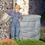 Regentonne MÄRCHENBRUNNEN granit-grau 330l Regentonne MÄRCHENBRUNNEN granit-grau 330l