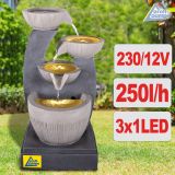 230V - Gartenbrunnen FENG-SHUI mit LED-Licht 230V - Gartenbrunnen FENG-SHUI mit LED-Licht