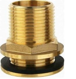 Wanddurchführung aus Messing AG1 43x28x17mm
