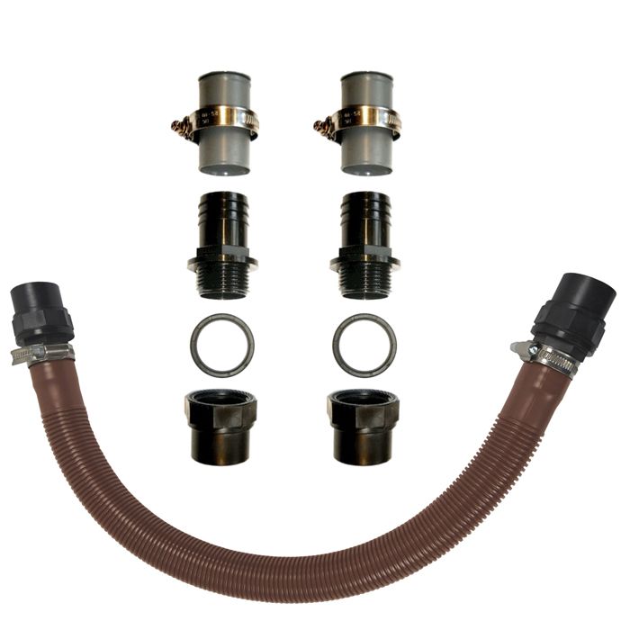 Verbindungs-Set für Regentonnen braun