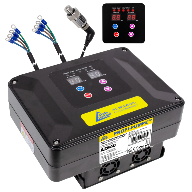 INVERTER-Pumpensteuerung 7- 1,1 KW 3*400V/3*400V, verkabelt