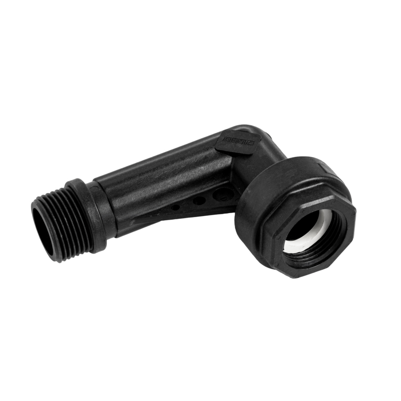 Kunststoff-Winkelverschraubung QUICK RELEASE 1 AG x 1 IG