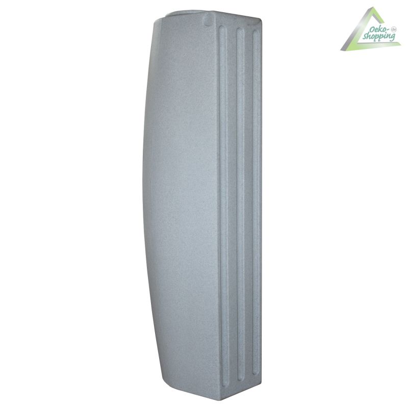 Platzsparende Regentonne SÄULE granit-grau (700L) Platzsparende Regentonne, Säule, 700 liter, Farbe granitgrau. REGENTONNE REGEN FASS WASSER TONNE REGENWASSER TONNE SPEICHER GARTEN