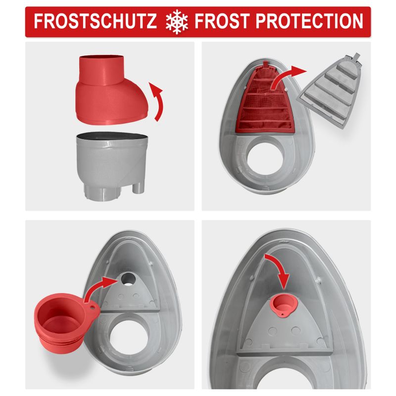 Fallrohrfilter T33 kupfer-braun Fallrohrfilter T33 kupfer-braun, Regenfilter, REGENSAMMLER REGENWASSER SAMMLER FÜLLAUTOMAT FALLROHRFILTER REGEN, Laubabscheider