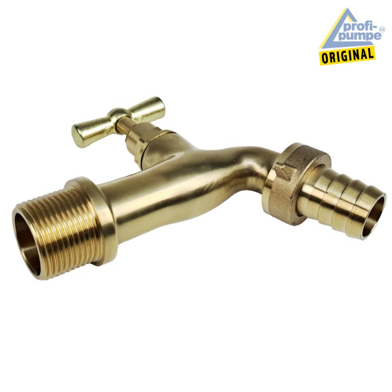 Messing Auslaufhahn poliert 3/4 Zoll Messing Auslaufhahn poliert 3/4 Zoll