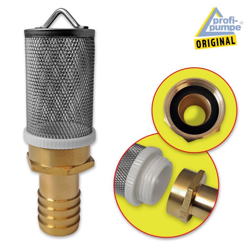 Ansaugset 5 Filterkorb Detail Ansaugset, Ansaug-Set, Schwimmer mit Filter, Schwimmkugel, Filterkorb, Schwimmball, für Wasserpumpe, für Zisterne