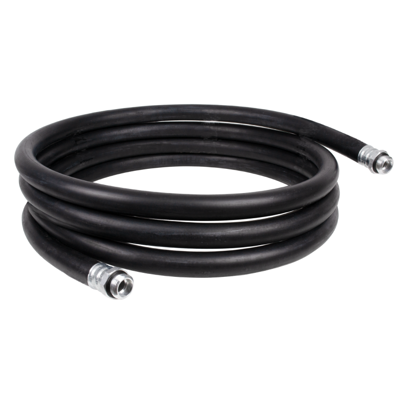 Diesel Gummi-Schlauch-Set 1.2 Innendurchmesser 19mm mit ¾-AG-Schlauchtüllen, schwarz, 5m
