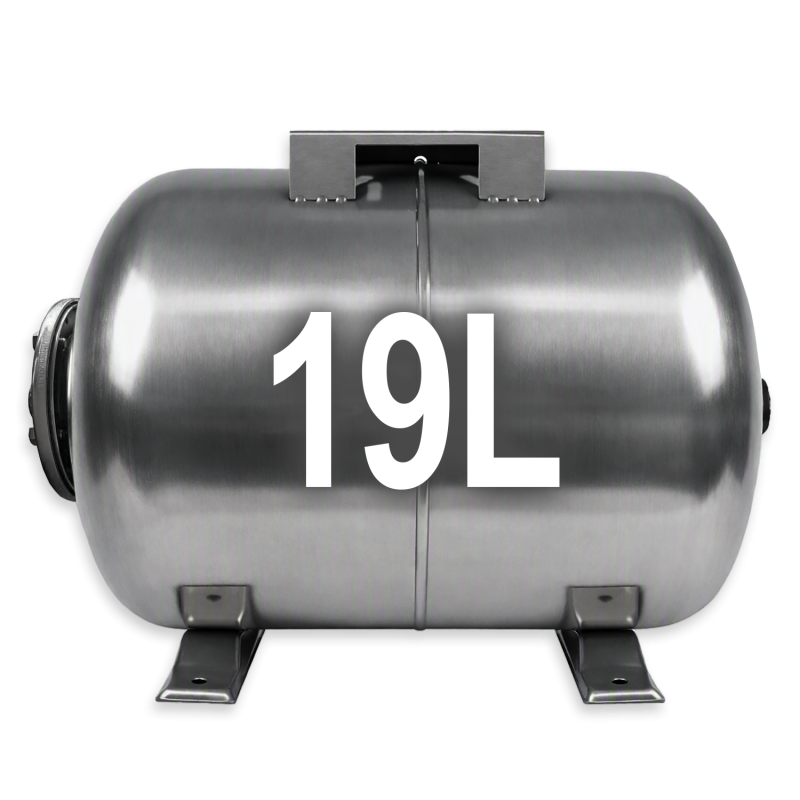 Drucktank Ausdehnungsgefäß Druckkessel  19L, Edelstahl