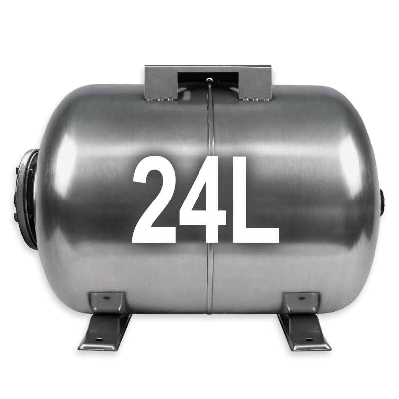 Drucktank Ausdehnungsgefäß Druckkessel  24L, Edelstahl