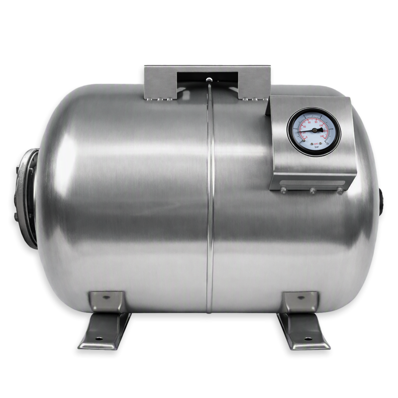 Drucktank Ausdehnungsgefäß Druckkessel  80L, Edelstahl