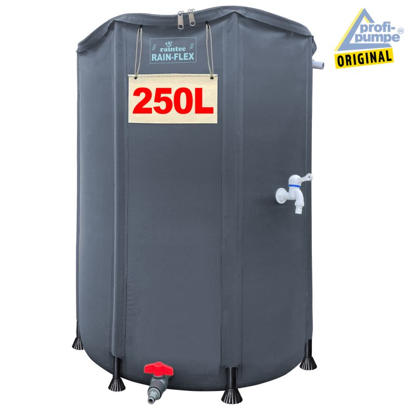 Faltbare Regentonne 250L RAIN-FLEX 250, Anthrazit-Grau Faltbare Regentonne 250L RAIN-FLEX 250, Anthrazit-Grau