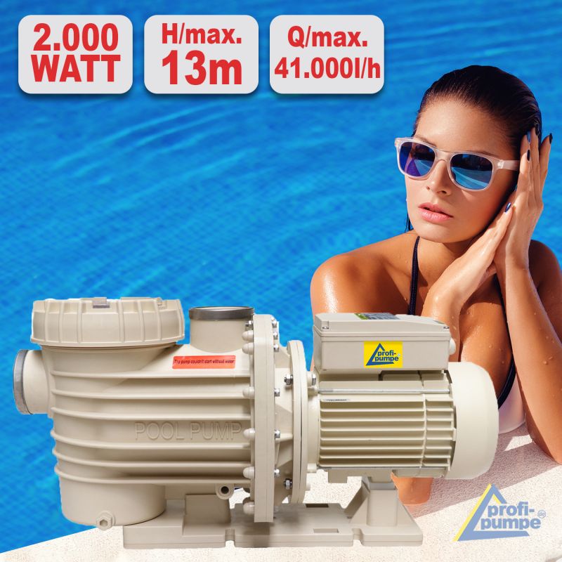 Schwimmbadpumpe POOL-STAR 2000W-1