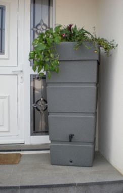 B-Ware Regentonne Nizza 300l anthrazit 