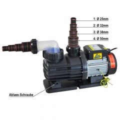 Schwimmbadpumpe POOL-STAR 370W-1