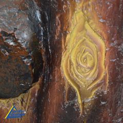 Solar - Brunnen Wasserspiel BAUMSTUMPF & TONKRÜGE-3 mit Li-Ion-Akku & LED-Licht (Neu)