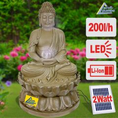 BUDDHA-ETERNITY mit LiIon-Akku & LED-Licht 