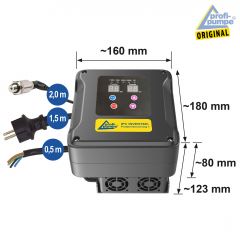 INVERTER-Pumpensteuerung 7- 
2,2 KW 230V/3*230V, verkabelt