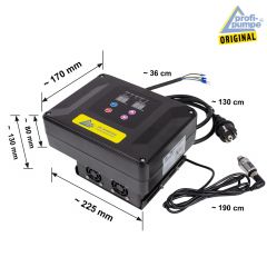 INVERTER-Pumpensteuerung 7-
2,2 KW 3*400V/3*400V, verkabelt
