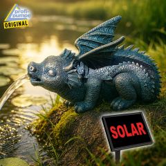 Solar Gartenbrunnen ZAUBER-DRACHE
mit Li-Ion-Akku