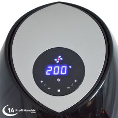 Digitale Heißluft-Multifritteuse ECO AIR-PROFI DC-1400W, schwarz